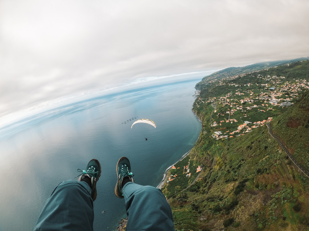 Paragliding in Madeira