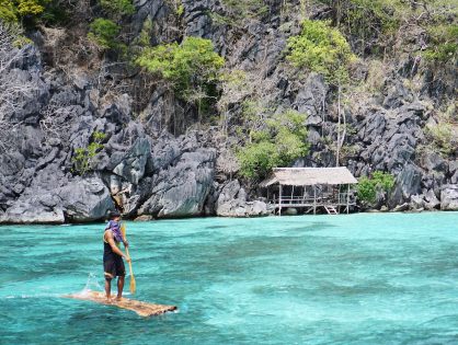 Philippines - the bluest water  I have ever seen