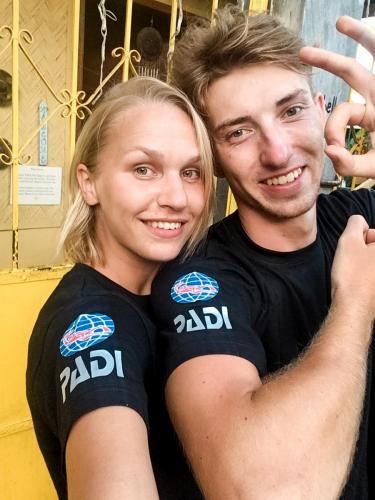 PADI licence, check!